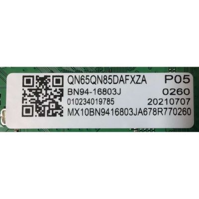 MAIN PARA TV SAMSUNG NEO QLED 4K·UHD·HDR  / NUEMRO DE PARTE BN94-16803J / BN41-02855A / BN97-18128H / BN9416803J / PANEL CY-TA065FMEV5H / CY-TB065RMHV5H / DISPLAY HV650QUB-S9A / MODELOS QN65QN85 / QN65QN85DAFXZA BF03 / QN65QN88 / QN65QN88AAFXZC - Imagen 2